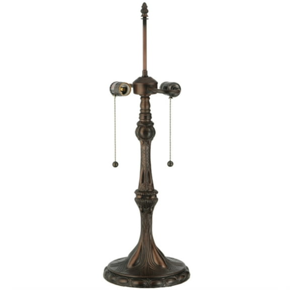 Meyda Tiffany - 79790 - Two Light Table Base - Gypsy - Mahogany Bronze