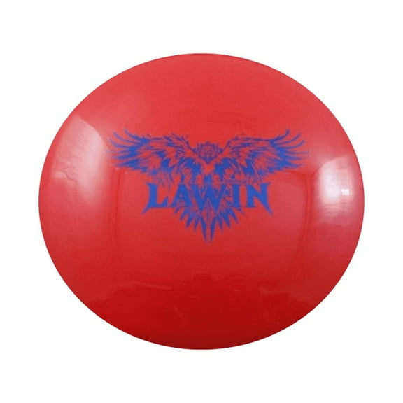 Divergent Discs Lawin Distance Driver Disc - High Speed Disc Golf Driver, Distance Driver Disc Golf Accessories (Red)