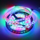 thumbnail image 4 of Tira de LED direccionable individualmente 2m 60lde Ws2812b 5050 Rgb Smd 60 píxeles Color de ensueño impermeable Ip67 PCB blanco 12v CC, 4 of 5