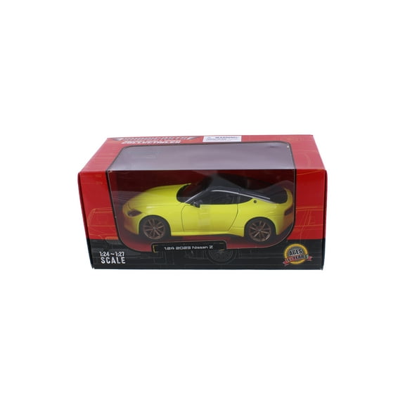 2023 Nissan Z, Yellow w/Black Roof - Showcasts 38904YL - 1/24 Scale Diecast Model Toy Car