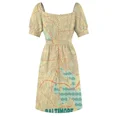thumbnail image 5 of Baltimore Map Retro Sleeveless Dress dresses for woman, 5 of 6