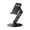 Black, variant on Portable Foldable Phone & Tablet Stand With 360 Degree Rotations & Adjustable Height Not Slip Rack for Home Work Area Use