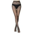 thumbnail image 2 of Lilgiuy Plus Size Fishnet Stockings, Fishnet Tights Thigh High Stockings Pantyhose for Women, 2 of 5