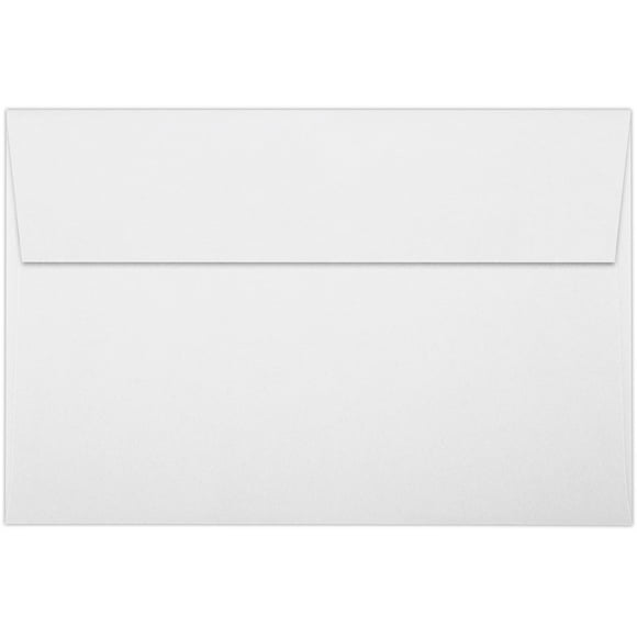 LUXPaper A9 Invitation Envelopes | 5 3/4" x 8 3/4"| Bright White | 70lb. Text | 50 Qty