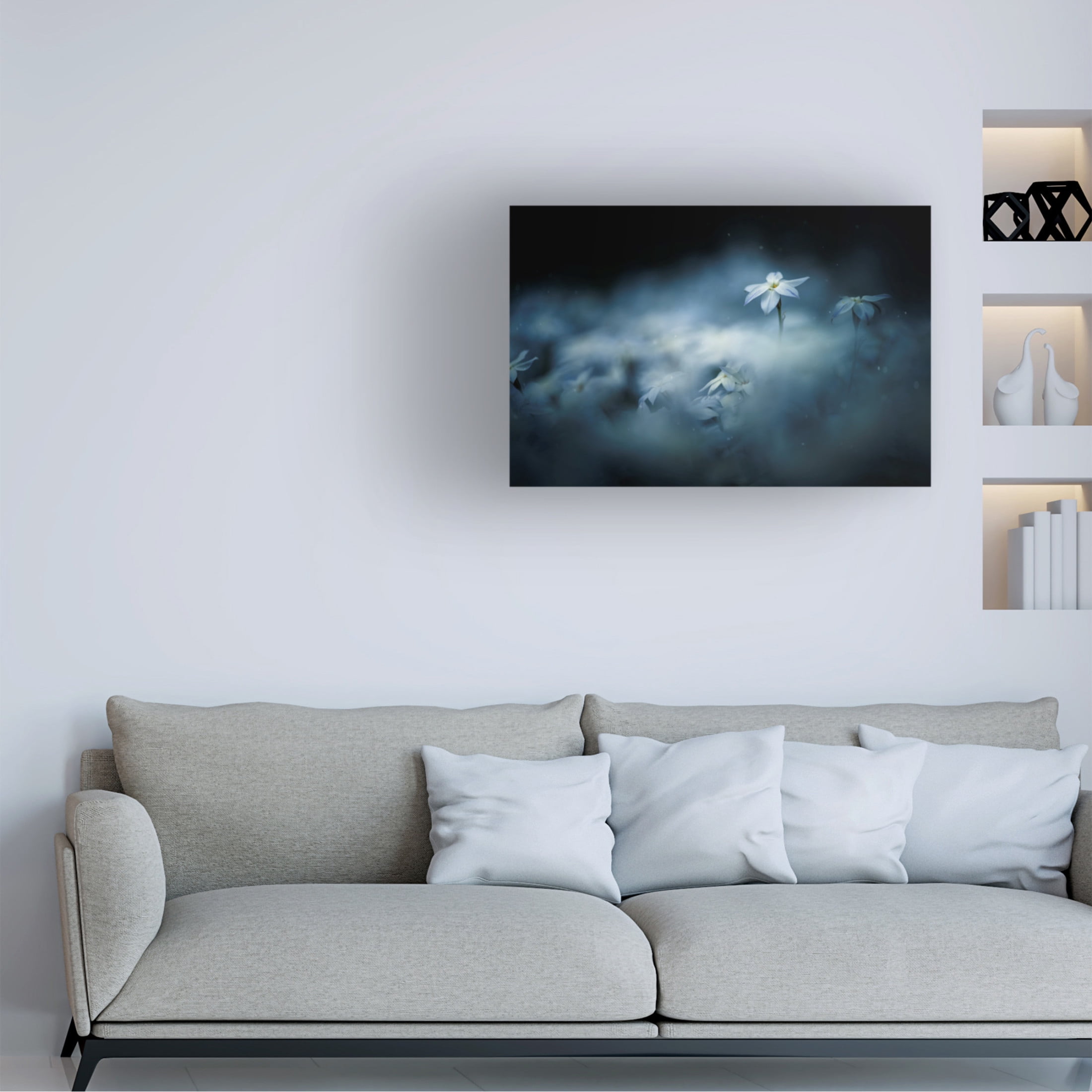 Canvas Wall Art - Takashi Suzuki 'Spring Glow' Wall Art for Living Room, Bedroom, or Office D?cor by Trademark Fine Art - 24 x 16 Inches