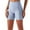 Blue, variant on IROINNID Women's Tie-Dye Seamless Yoga Wear Sport Shorts