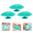 thumbnail image 4 of 3 unids Portátil de silicona Maquillaje Cepillo de limpieza Taza Mat Maquillaje Brocha Limpiador, 4 of 5