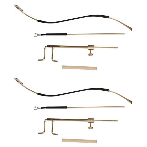 2X Brass Violin Luthier Tools Kit Violin Sound Post Set Sound Post Installation Tool,Violin Making Repair Tools