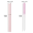 thumbnail image 2 of Ombre Glass Nail File, Pink - Double Sided Etched Glass Nail File with Case, Professional Manicure Tool, Nail File Easter Mother'S Day Nail, 2 of 8