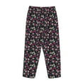 thumbnail image 5 of Goofa Daisies Flowers Printed Soft Pajama Pants for Women, Wide Leg Comfy Casual Lounge Yoga Pants-Small, 5 of 9