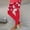A, variant on Women's Holiday Themed Leggings with Christmas Prints, Soft and Stretchy Yoga Pants for Casual Wear, Comfortable Activewear for Seasonal Use and Home Activities
