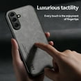 thumbnail image 4 of Allytechgroup PU Leather Case for Samsung Galaxy A17 5G, Magnetic Attraction Inside Shockproof Silky Feel Protective Cover for Samsung Galaxy A17 5G (6.7 Inch), Lightgray, 4 of 7