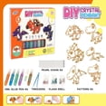 thumbnail image 1 of DIY Crystal Paint Arts And Crafts Set Three Dimensional Baking Graffiti, Coloring, And Adhesive Painting, 1 of 2