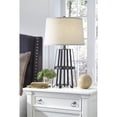 thumbnail image 2 of Ashley Furniture Samiya Metal Table Lamp in Antique Black, 2 of 2