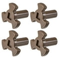 thumbnail image 5 of Uxcell Microwave Oven Turntable Roller Support Coupler Shaft Replacement 6mm x 7mm 4 Pcs, 5 of 5
