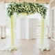 thumbnail image 5 of Tela para drapeado con arco de boda, 2 paneles, decoración para ceremonia de boda, recepción, despedida de soltera, bautismo, fiesta de cumpleaños, bautizo, banquete, 5 of 6