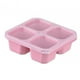 thumbnail image 4 of Bento Snack Box, contenedores de alimentos de 4 compartimentos, contenedor de alimentos dividido reutilizable para trabajo de viaje, fiambrera de Rosa, 4 of 8