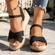 thumbnail image 1 of WILLBEST Sandalias De Mujer Zapatos De Mujer Moda Sandalias Planas De Suela Suave Sandalias Casuales Retro, 1 of 5