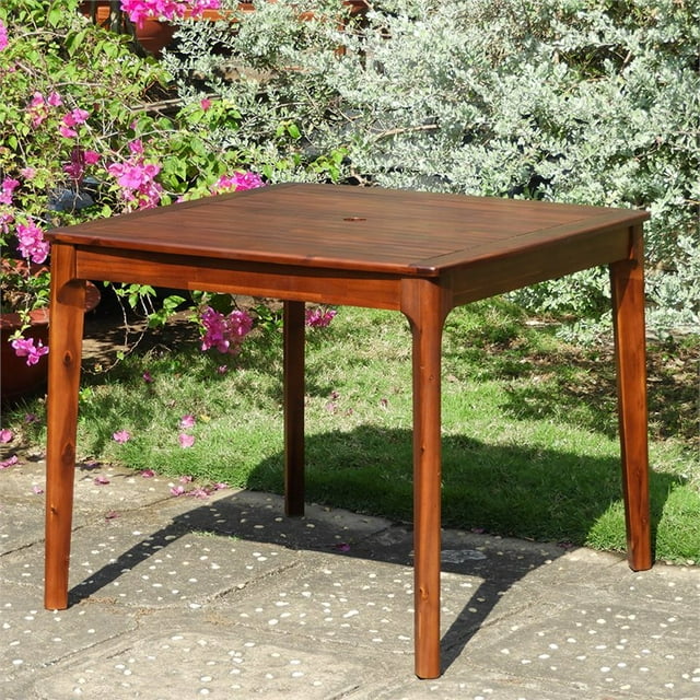 International Caravan Highland Americana 36" Carré Patio Table à Manger