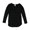 black, variant on Belle du Jour Womens Crisscross Pullover Blouse, Black, Juniors, X-Small