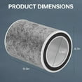 thumbnail image 7 of 2Pack HP302 HP201 Replacement Filter Compatible with Shark HP200 Series &HC502 Air Purifier MAX,HP200 Series HP202 HP201 &HP232 Filter Cleans Up to 99.98% Particles #HE2FKBAS,HE2FKBASMB, 7 of 7
