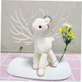 thumbnail image 3 of LAICAIW 2pcs Key Chain Plush Keychains for Backpacks Alpaca Car Accessories Cute Badge Reel Girl Car, 3 of 7