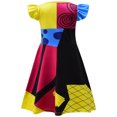 thumbnail image 2 of Girls Sally Costume Halloween Kids Dress Princess Fancy Dress, 2 of 7