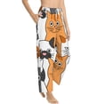 thumbnail image 2 of Fotbe Funny Cats Women's Pajama Pants,Sleepwear Pants,Pj Bottoms Drawstring And Pockets-XX-Large, 2 of 9