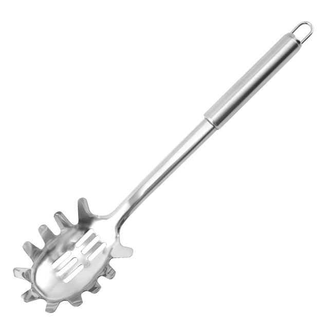 Spaghetti Spoon Pasta Spoon Kitchen Cuchara de fideos Cocina de huevo Utensil