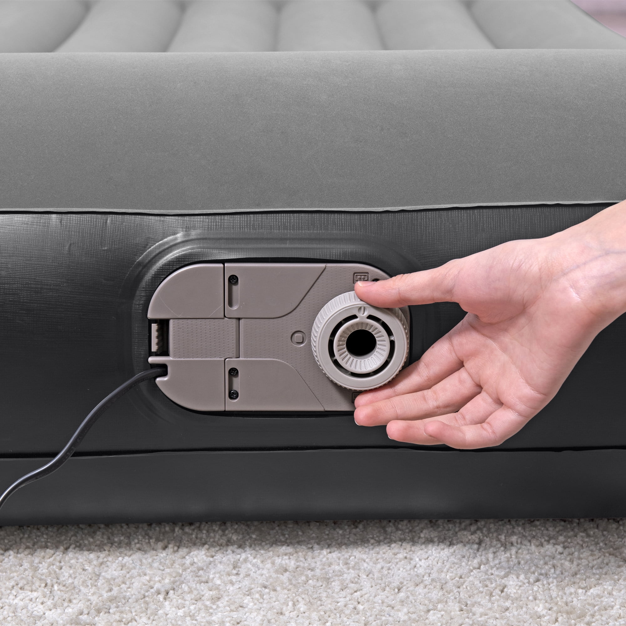 Bestway Tritech Air Mattress Twin 12” with Built-in AC Pump