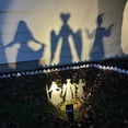 thumbnail image 2 of Estacas De Metal Metal Stakes Yard Halloween Decoraciones Outdoor Scary Home Front Yard Sign (A), 2 of 5