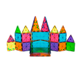 thumbnail image 3 of MAGNA-TILES Classic 37 Piece Magnetic Construction Set, The ORIGINAL Magnetic Building Brand, for Child Ages 3+, 3 of 7
