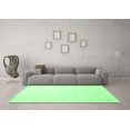 thumbnail image 3 of Ahgly Company Indoor Square Solid Emerald Green Modern Area Rugs, 7' Square, 3 of 4