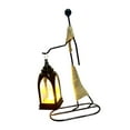 thumbnail image 2 of DOLITY Abstract Character Lantern Sculpture Art LED Tea Light Candle for Restaurant Black, 2 of 9