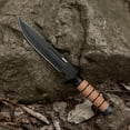 thumbnail image 6 of Dispatch 14 Inch Fixed Blade Knives With Nylon Sheath Hunting Knives Set Camping Knife With Glass Breaker, 6 of 11