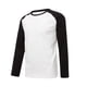 thumbnail image 1 of pstuiky mangas largas para hombre, Blusa informal de manga larga con cuello redondo y bloques de color para hombre salir tops xxl, 1 of 4
