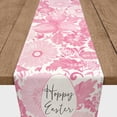 thumbnail image 3 of Creative Products Hoppy Easter Floral Egg 16x72 Cotton Twill Table Runner, 3 of 3
