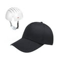 thumbnail image 3 of Kuntesetty Sports Bump Hat Baseball Bump Hat with Cap Insert Shockproof Summer Hard Cap for black, 3 of 9