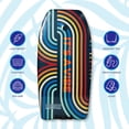 thumbnail image 2 of Bluewater Beach 37" Foam Bodyboard with Leash, 125-155 lbs., It's a Vibe Print, 2 of 7