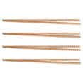 thumbnail image 4 of Oraceous 4 Pairs of Wood Cooking Chopsticks Anti- Noodles Frying Chopsticks Wooden Extra Long Chopsticks for Cooking Hotpot 42cm, 4 of 10