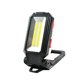thumbnail image 1 of Luz de trabajo COB recargable giratoria con base magnética y gancho para colgar, rotación de 180° y 5 modos de luz para reparación de automóviles, parrilla, camping y uso de emergencia, 1 of 5