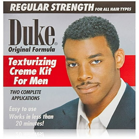 Duke Texturizing Creme Kit for Men Regular Strength, 1 Kit