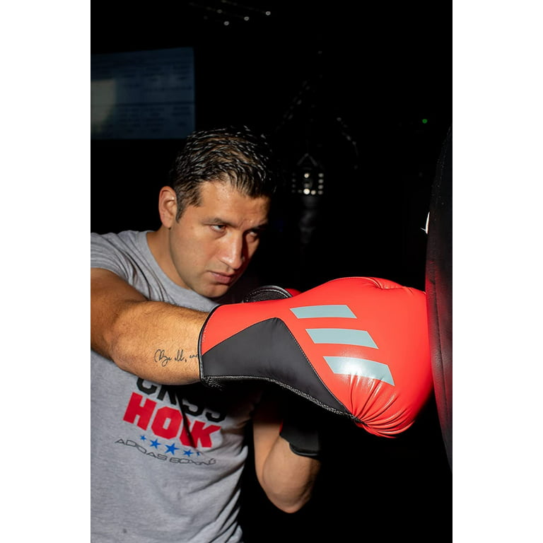 and Adidas Speed 10 Boxing Men, Unisex, for Balck/Gray, Gloves 150 Training - oz Gloves TILT Women, Fighting Mat