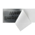 thumbnail image 4 of Pen+Gear Employee Must Wash Hands Sign, 2x8 inch , Silver, Adhesive Back for Easy Mounting, 4 of 10