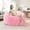 Pink, variant on Oversized Memory Foam Bean Bag Chair, Large Gaming Sofa & Working Lounge Loveseat, Cozy Floor Couch with Washable Cover & Sleeper Bed for Living Room, Great Holiday Gift