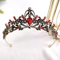 thumbnail image 4 of MasteelfCA Wedding Tiara Rhinestone Headband Birthday Crown Wedding Headpiece For Bride, 4 of 7