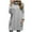 Grey, variant on Women Sweaters 2025 Mock Turtleneck Fall Winter Warm Sweater Plus Size Tunic Pullover Tops with Pockets (Khaki, XL)
