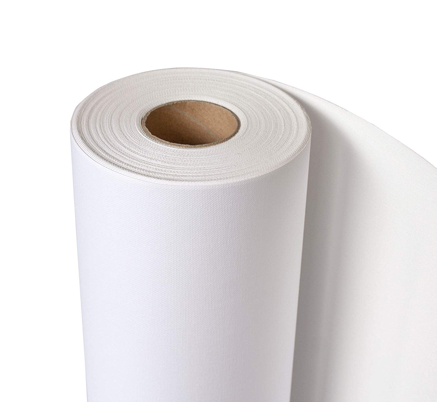 44" x 75' Matte Polyester Inkjet Canvas Roll for Wide Format Inkjet Printers 