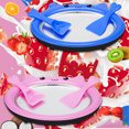 thumbnail image 1 of SSZMDLB under $5 1Pcs Ice Cream Maker, Fried Yogurt Maker, Homemade Ice Cream and Sorbet Maker, Children's DIY Dessert Kit, Stainless Steel Ice Cream Pan for Family Fun, 1 of 9