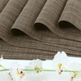 thumbnail image 4 of 4/6pcs Heat Insulated Placemats Anti-slip Washable PVC Table Mats, 4 of 8